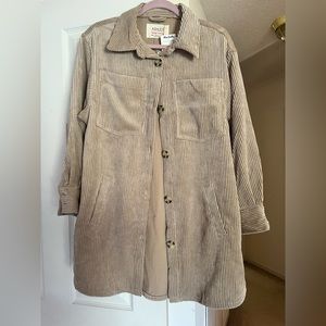 Ashley by 26 International Corduroy Shacket